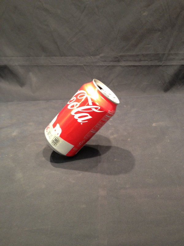 1J10.09 Center of mass coke can
