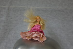 Barbie on Van de Graaff
