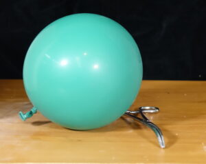 dry ice and balloon